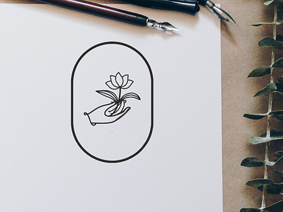 HAND DRAWN LOGO FOR SUSTAINABLE BRANDING