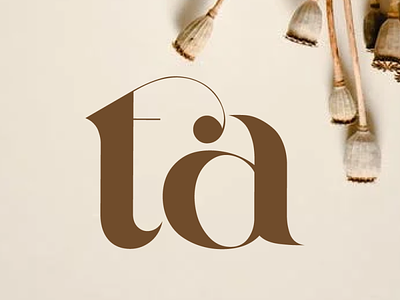ta Monogram logo for A Wedding Planner