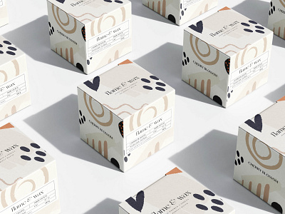 Vegan Candle Branding  & Packaging Design