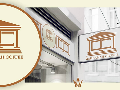 MAHKAMAH COFFEE LOGO logocoffee logobrand logo