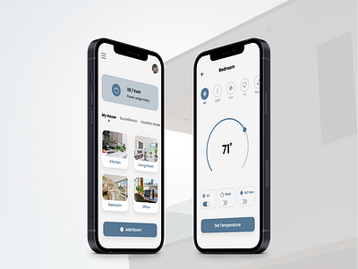 Smart Home App design smart home ui