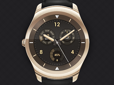 Watch face design for Ticwatch