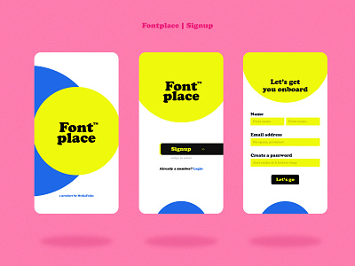 Fontplace UI