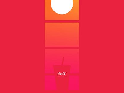 #AlwaysCocaCola advertisement branding campaign cocacola design digitalart flat graphics illustration logo marketing minimal vector web