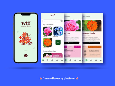 WTF - Flower Discovery Platform
