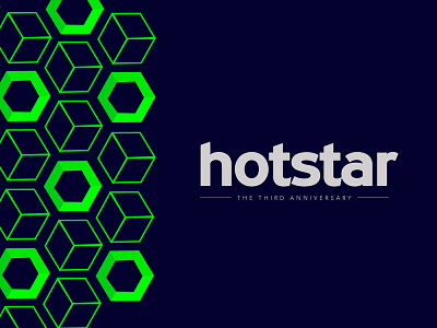 Wallpaper for Hotstar's Anniversary Party digitalart graphic art illustration interior photoshop vector wallpaper