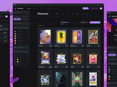 Moonshots 🌕🚀 - NFT Marketplace, Discover Screen