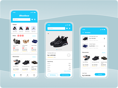 Shoelace App Design