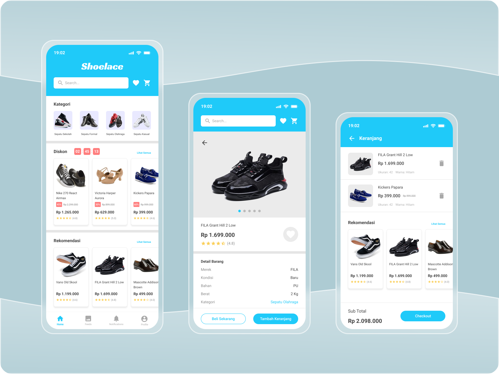 Shoelace App Design by Hans Romario on Dribbble