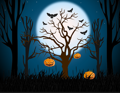 Halloween Day - Upcoming design illustration minimal vector