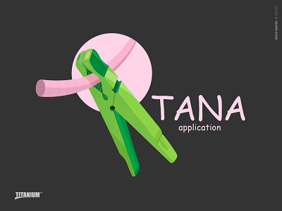 Logo Design for TANA APPLICATION advertise advertising brand brand design brand identity branding branding design business business logo design logo designer logo digital art digital drawing digital painting logo logo design logo designer logo maker start up startup logo