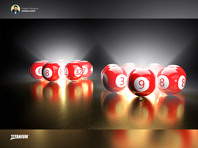 designed web banner for lottery site