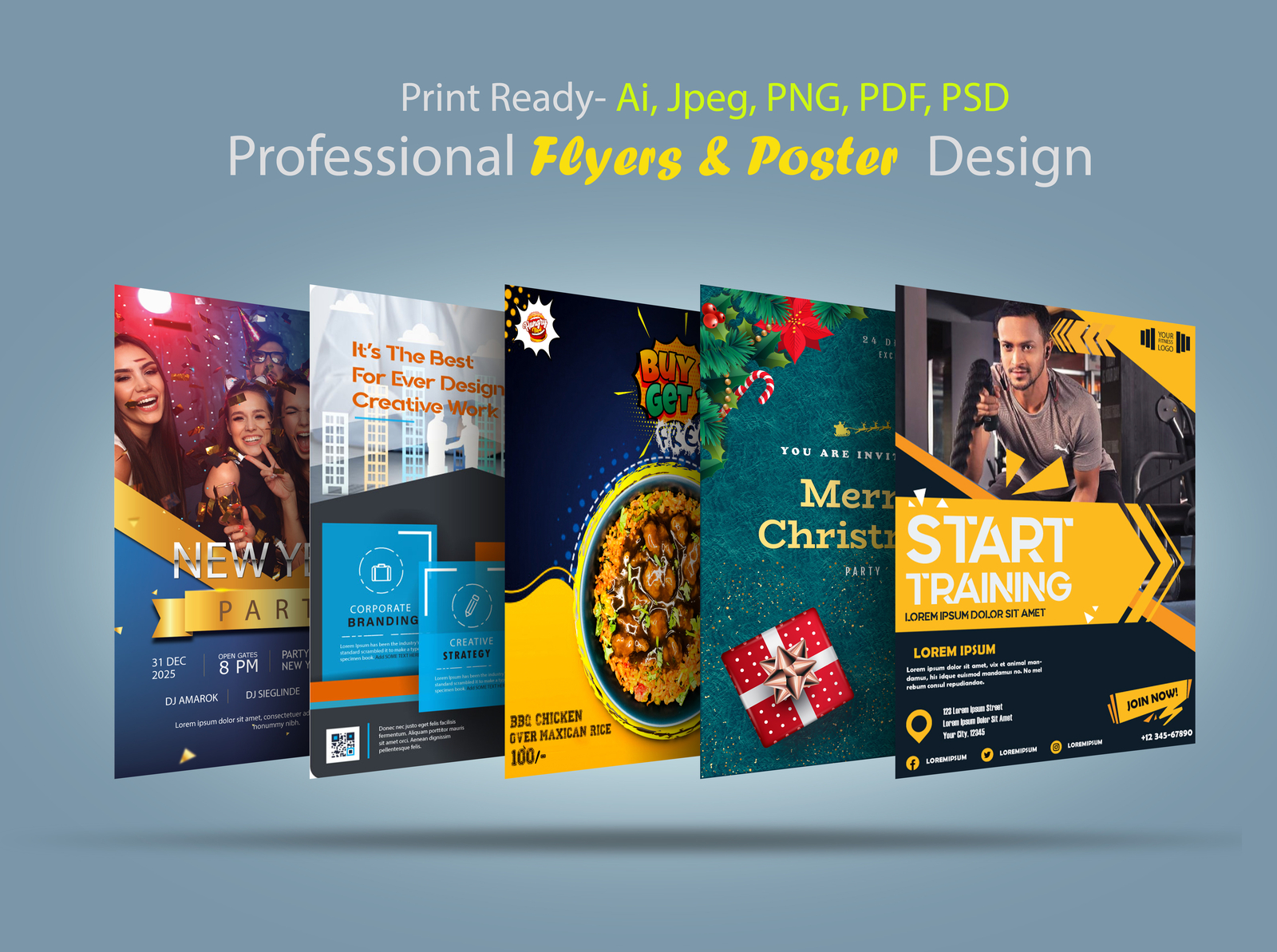 Professional flyer and Poster Design by Sudipto_Shumit on Dribbble
