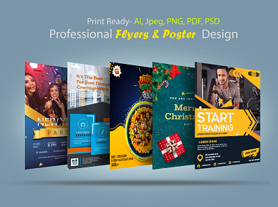 Professional flyer and Poster Design brochure design catalog design flyer design graphic design magazine design poster design