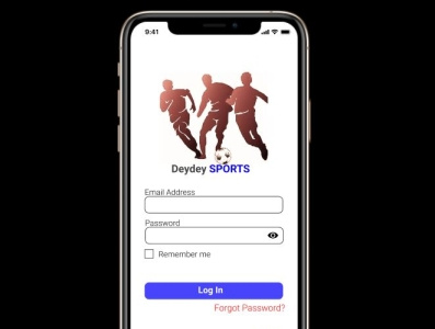 Deydey Sports app branding design illustration ui ui design uiux ux web website
