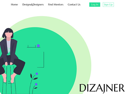 Dizajner app ui design uiux website