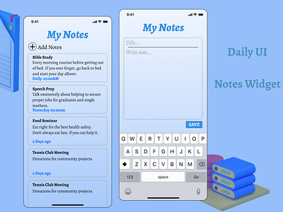 Notes Widget