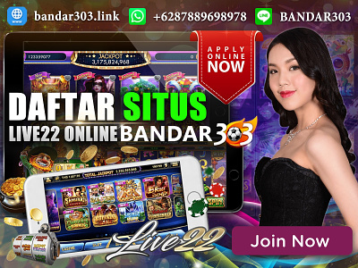 Situs Cara Daftar Slot Game Live22 Terpercaya di Indonesia daftar live22 game slot slot online