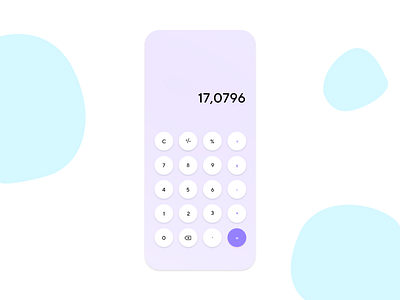 Mobile Calculator Design