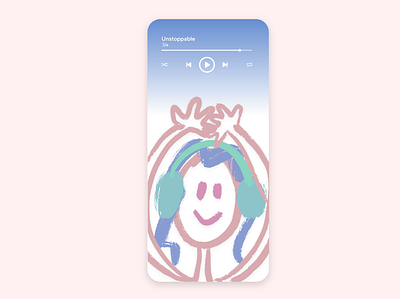 Mobile Music Player Design adobexd app appui appuidesign daily ui daily ui 009 dailyui dailyui 009 dailyuichallange mobile music player