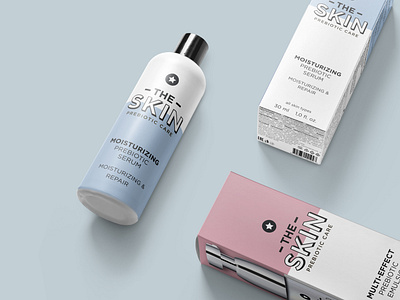 The Skin | Package beauty brand brand identity branding design identity minimal minimal design minimal package minimal packaging minimalist minimalistic design package package design packagedesign packaging vector