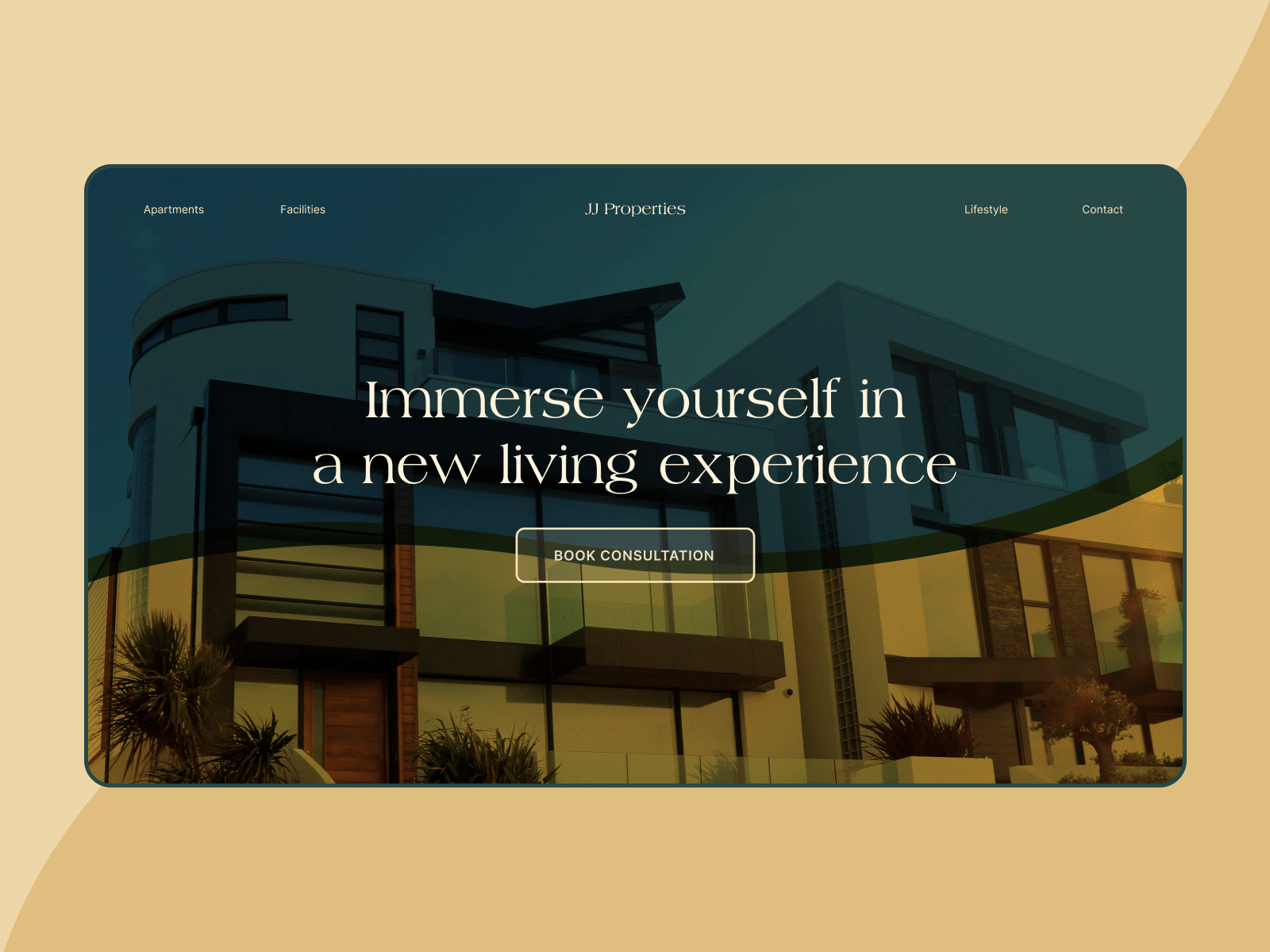 Realestate Website UI/UX Concept (Properties, Apartments)
