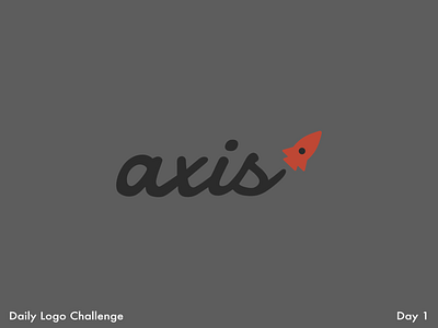 Daily Logo Challenge Day 1 - Axis Logo dailylogochallenge logo vector
