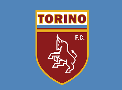 TORINO FC branding bull bulls crest design esports football football logo illustration italia italy logo poland soccer sports torino vector