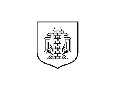 BADGE OF CITY badge crest design poland