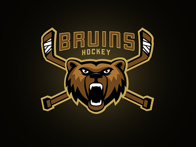 Bruins logo (FOR SALE) bear bear head bear logo boston bruins claws football hockey hockey jersey hockey logo hockey stick logo nhl poland usa vector