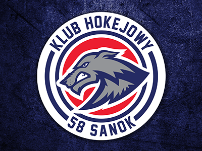 HK 58 Sanok carpathian hockey krynica logo mountain mountains nba nhl oswiecim sanok slovakia slovakian sports vector wolf wolfpack wolves