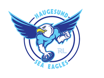 HAUGESUND SEA EAGLES american design eagle eagles football hawk hockey logo marszalek nhl rugby sports vector vector art