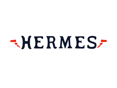 Hermes branding concept design graphic design logo procreate