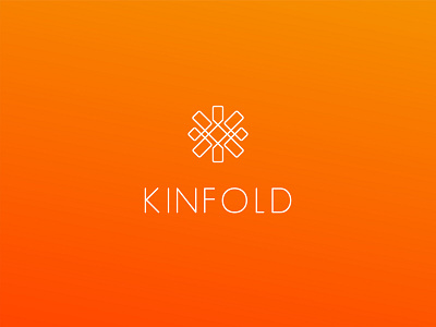 Kinfold branding design logo