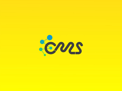 CMS branding design logo