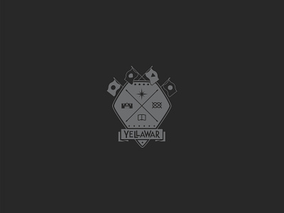 Yellawar branding design logo