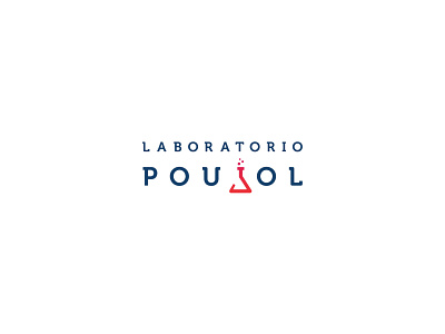 Laboratorio Poujol branding design logo
