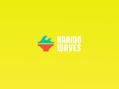 Harmo Waves branding design logo