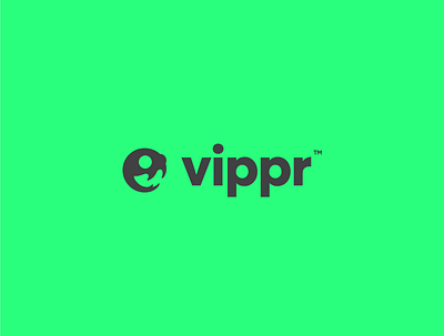 Vippr branding design logo