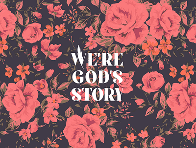 We're God's Story branding design logo