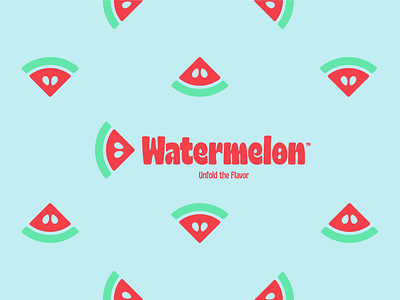 Watermelon branding design logo