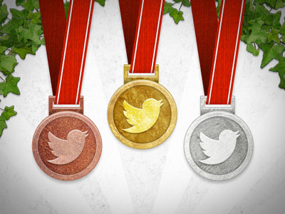 Twitter Medals olympics twitter