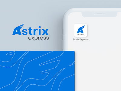 Astrix Express - Logo Concept app brainstorm branding design icon ilustrator logo photoshop