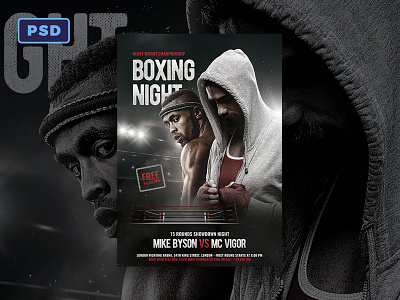 Boxing Flyer Template