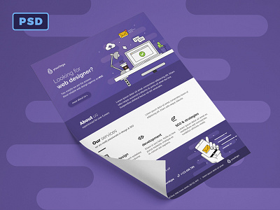 Web Designer Flyer Template