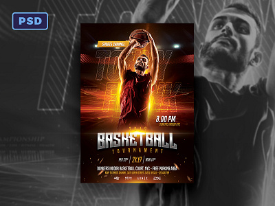 Basketball Flyer Template