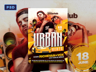 Rapper Flyer Template