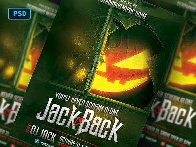 Jack O Lantern - Halloween Flyer Template