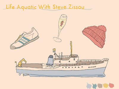 Life Aquatic Illustrations