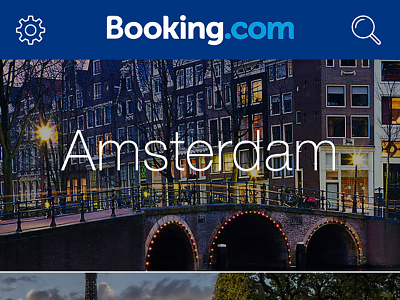 Booking iOS concept booking hotels